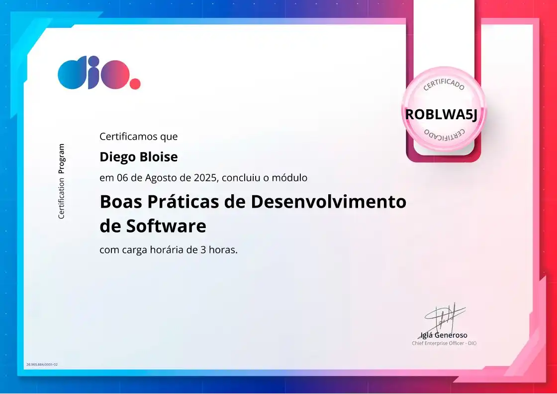 certificate image